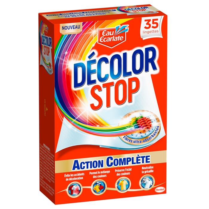 16 pc Decolor Stop Lingettes anti-décoloration NET