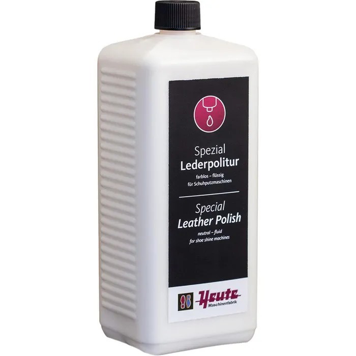 1L Lederpolitur, farblos, Spezial-Schuhpolitur, farblos, zum Füllen des Cremespenders