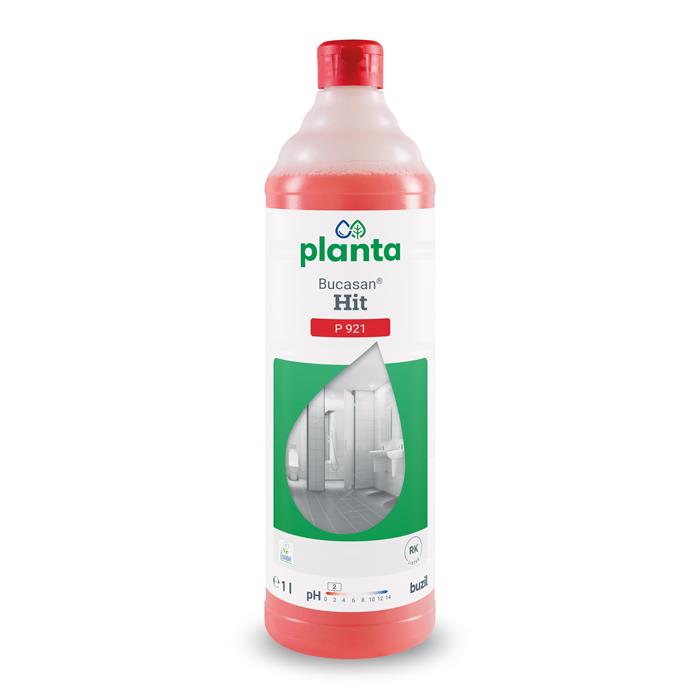 1 ltr Planta Bucasan HIT Sanitärreiniger mit Ecolabel (Remplace P312)