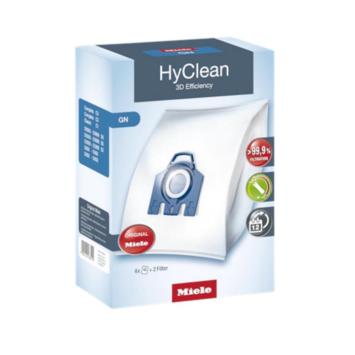 Sac aspirateur MIELE HyClean 3D Efficiency GN 4pièces +2filtre