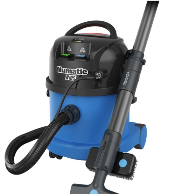 Injecteur-extracteur &agrave; Batterie - Numatic CTB370NX bleu avec kit CTX170 + 1 Batt.