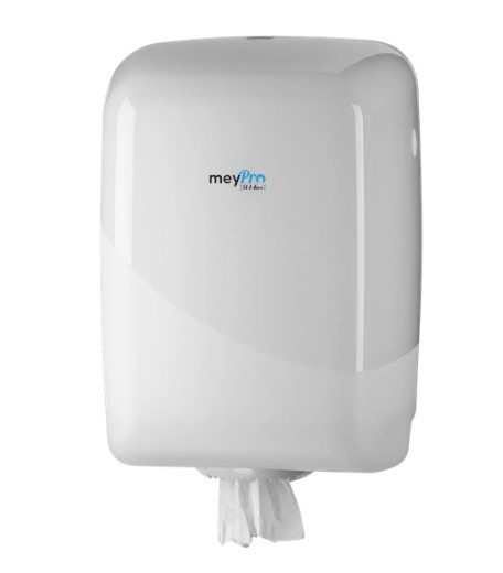 Distributeur M2 meyPro, blanc, PVC, d&eacute;v.central bobines 350m