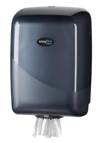 Distributeur M2 meyPro, noir, PVC, d&eacute;v.central bobines 350m