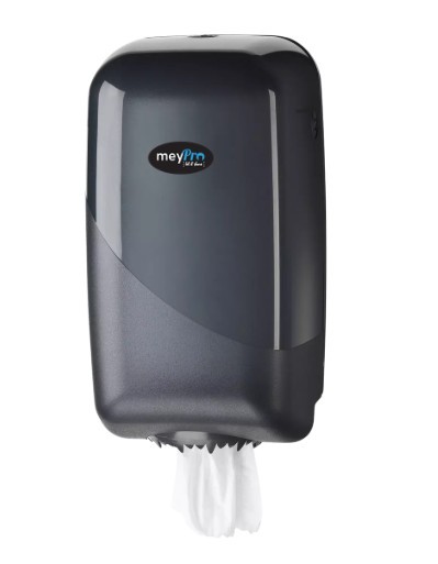 Distributeur M1 meyPro, noir, PVC, d&eacute;v.central bobines 130m