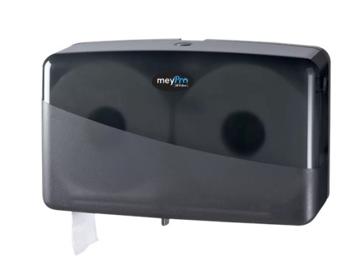 Distributeur de papier toilette Mini Jumbo Mey-Pearl ; Noir